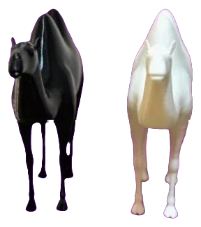 Par de camellos para adornar de 20 cm