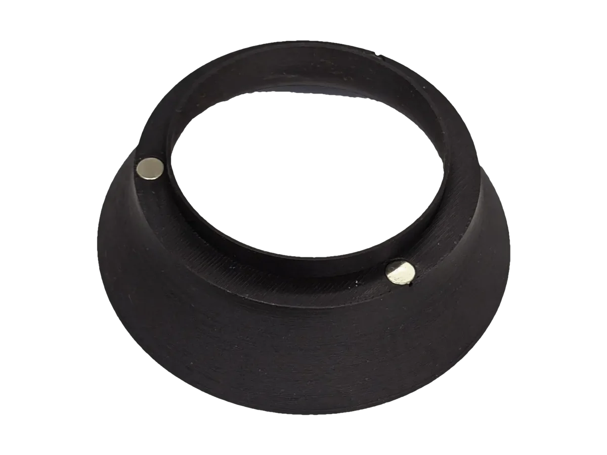 Embudo dosificador de 58 mm con imanes