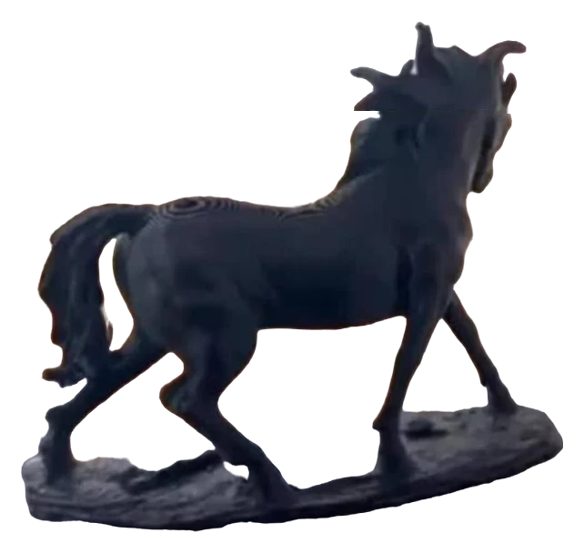 Estatua de caballo de 12 cm