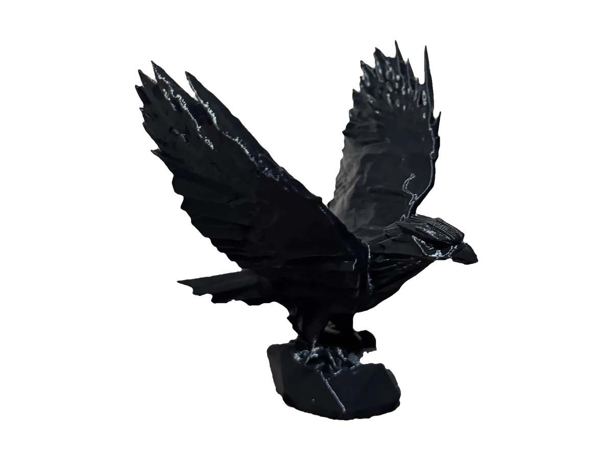 Figura de águila de 12 cm