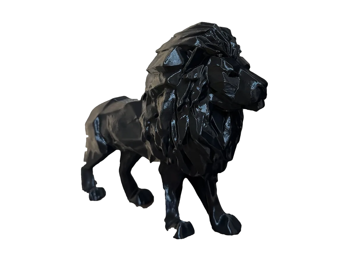 Figura de león de 12 cm