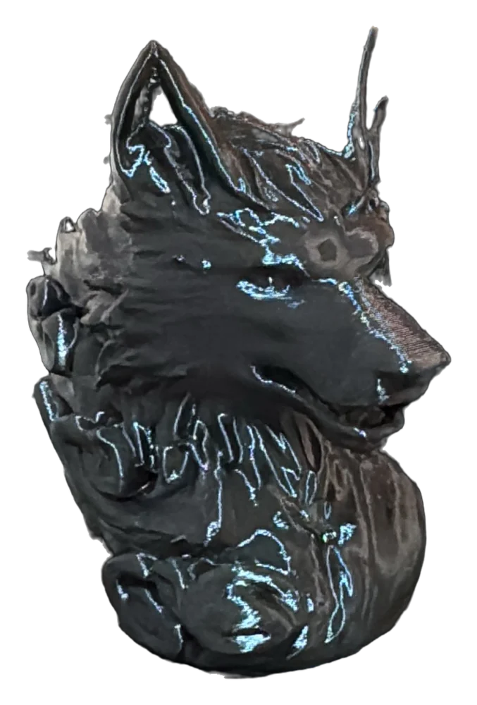 Figura de lobo de 12 cm