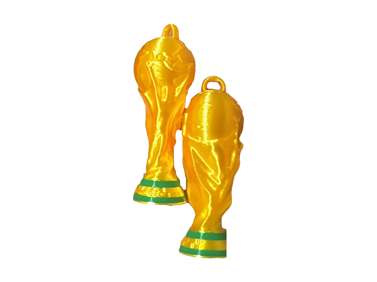 Llavero de Copa del Mundial de 5 cm