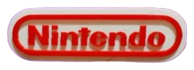 Logo de Nintendo de adorno de 15 cm