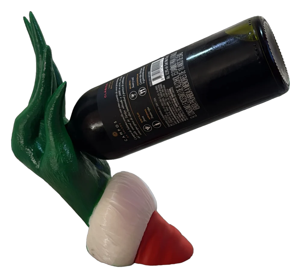 Portavinos del Grinch