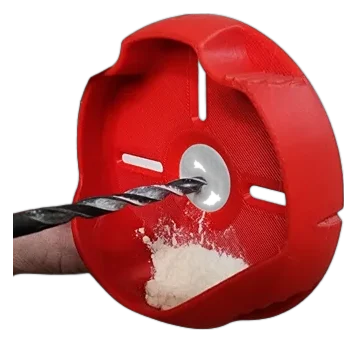 Recogepolvo para taladro