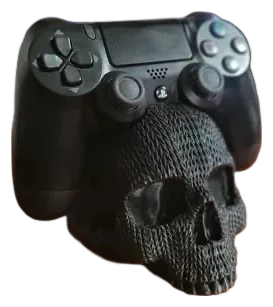 Soporte de mando de calavera