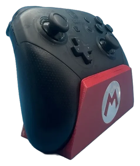 Soporte de mando de Mario Bros minimalista