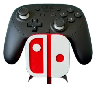Soporte de mando de Nintendo Switch con logo