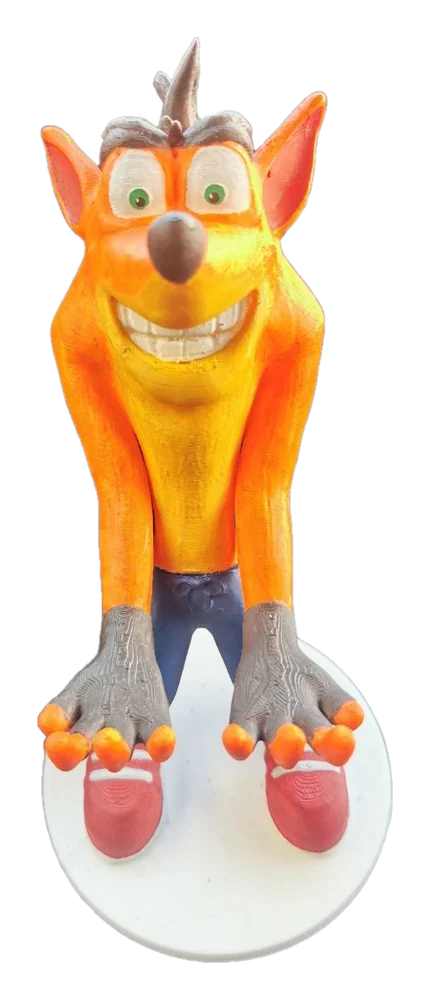 Soporte de mandos de Crash Bandicoot