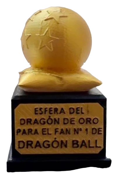 Trofeo de Dragon Ball de 15 cm